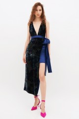 Drexcode - Printed velvet dress - Jessica Choay - Sale - 1