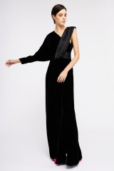 Drexcode - One shoulder velvet dress - Jessica Choay - Sale - 1