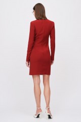 Drexcode - Burgundy mini dress - Jo No Fui - Sale - 3