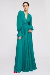 Drexcode - Long green dress - Kathy Heyndels - Sale - 1