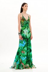 Drexcode - Long green dress - Koré Collections - Rent - 3