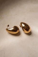 Drexcode - Golden drop earrings - Luv Aj - Rent - 2
