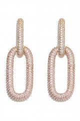 Drexcode - Pink oval earrings - Marina Fossati - Sale - 1