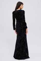 Drexcode - Blue velvet dress - Max Mara - Rent - 6