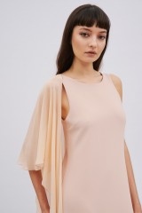 Drexcode - Powder pink dress with chiffon - Max Mara - Rent - 5