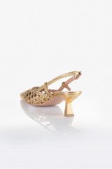 Drexcode - Gold woven slingback - MSUP - Sale - 3