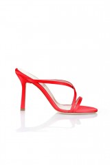 Drexcode - Red satin sandal - MSUP - Sale - 2