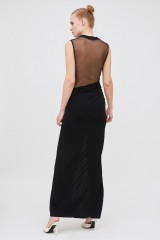 Drexcode - Black sheer dress - Nensi Dojaka - Rent - 4