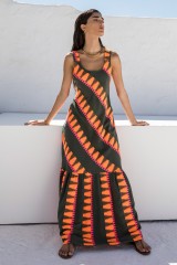 Drexcode - Dress with fluo print - Nema - Sale - 1