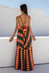 Drexcode - Dress with fluo print - Nema - Sale - 4