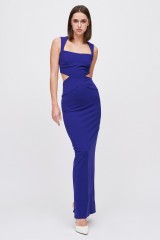 Drexcode - Blue cutout dress - Nicole Miller - Sale - 1