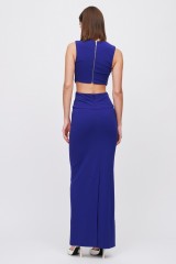 Drexcode - Blue cutout dress - Nicole Miller - Sale - 4