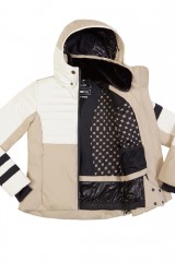 Drexcode - Beige and white ski down jacket - OneMore - Rent - 3