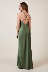 Drexcode - Olive slip dress - Rewritten - Sale - 2