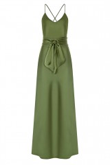 Drexcode - Olive slip dress - Rewritten - Sale - 4