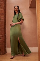 Drexcode - Olive empire dress - Rewritten - Sale - 1