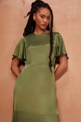 Drexcode - Olive empire dress - Rewritten - Sale - 2