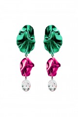 Drexcode - Cindy Drop Earrings - Sterling King - Rent - 2