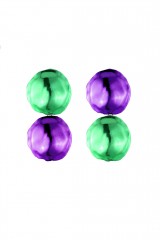 Drexcode - Double Orb Drop Earrings - Sterling King - Rent - 2