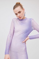 Drexcode - Lilac fitted dress - Self-portrait - Rent - 2