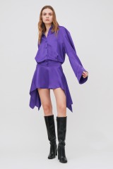 Drexcode - Purple shirt dress - The Attico - Rent - 1