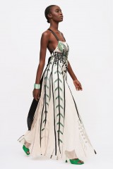 Drexcode - Long dress with nature motifs - Temperley London - Rent - 4