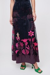 Drexcode - Silk dress with applications - Temperley London - Sale - 4