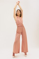 Drexcode - Pink lurex jumpsuit - Thomas Lee - Sale - 2