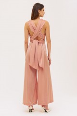 Drexcode - Pink lurex jumpsuit - Thomas Lee - Sale - 4