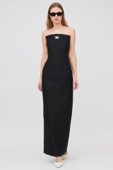 Drexcode - Black bustier dress - Versace - Rent - 1