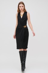 Drexcode - Black medusa dress - Versace - Rent - 2