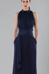 Drexcode - Shirtdress  with draped silk tulle  - Vionnet - Rent - 4