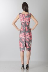 Drexcode - Fuchsia dress with geometric panels - Antonio Berardi - Rent - 2