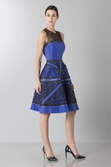 Drexcode - Crepe silk dress with zip - Jean Paul Gaultier - Sale - 5