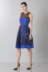 Drexcode - Crepe silk dress with zip - Jean Paul Gaultier - Rent - 4