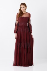 Drexcode -  Lace dress with transparencies - Alberta Ferretti - Rent - 1