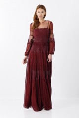 Drexcode -  Lace dress with transparencies - Alberta Ferretti - Rent - 2