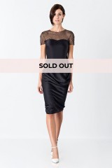 Drexcode - Plumetis and micro-polka dot dress - Blumarine - Sale - 1