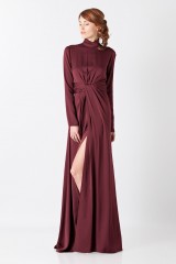 Drexcode -  Silk dress with back neckline - Vionnet - Rent - 1