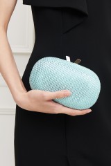 Drexcode - Black clutch with pompom  - Anna Cecere - Rent - 1