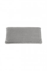 Drexcode - Grey velvet clutch - Anna Cecere - Sale - 2