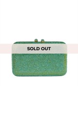 Drexcode - Green Swarovski clutch - Anna Cecere - Sale - 1
