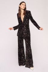 Drexcode - Pantaloni in velluto glitter - Badgley Mischka - Sale - 2