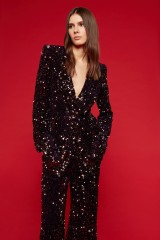 Drexcode - Velvet and glitter outfit - Badgley Mischka - Rent - 5