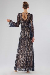 Drexcode - Blue lace dress with front slit - Catherine Deane - Rent - 3