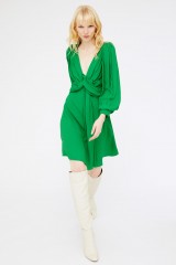 Drexcode - Short green dress - Celine - Rent - 3