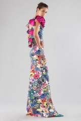 Drexcode - Printed dress with bare back  - Chiara Boni - Rent - 5