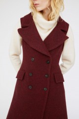 Drexcode - Long burgundy cardigan  - Dior - Rent - 3