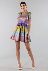 Drexcode - Multicolored glitter dress - Marco de Vincenzo - Rent - 2