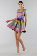 Drexcode - Multicolored glitter dress - Marco de Vincenzo - Rent - 1